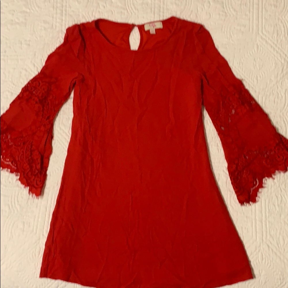 Red dress